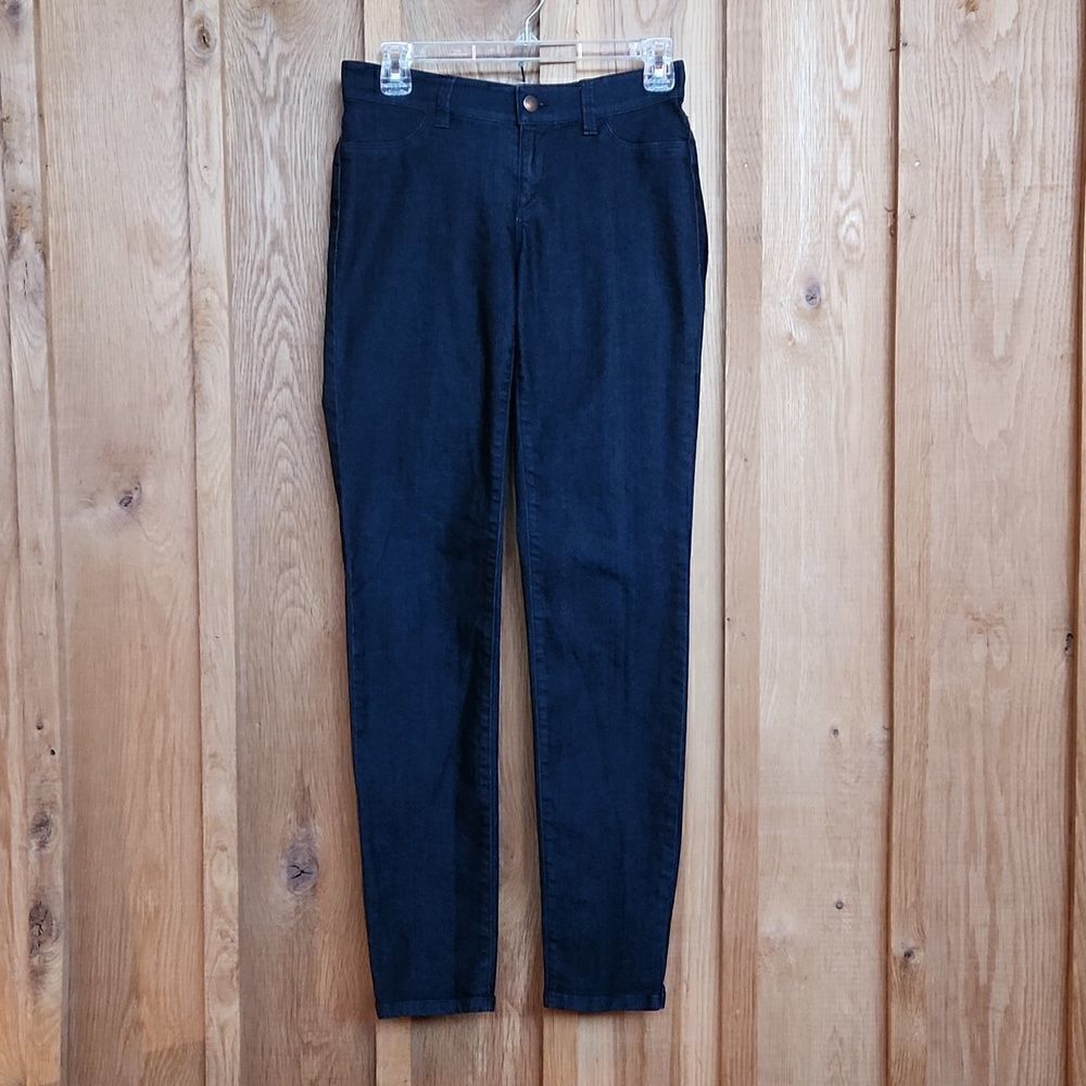 NEW Ann Taylor Y2K Low Rise Stretch Skinny Jeans, Size 4, Dark Blue Denim